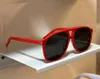 نظارة شمسية مربعة براون/عدسة بنية بني نساء شمس Gafas de Sol Designer نظارة شمسية Occhiali da SOLE UV400 حماية العين