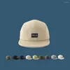 Ball Caps Sport Cap Brix Brim Binched Letras de beisebol Chapéus para homens homens ao ar livre Visor Casual Snapback Gorras