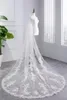 Bridal Veils Arrival White Ivory Cathedral Wedding Veil For Bride Accessories Lace Velo Para Novia