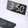 Relojes de mesa, alarma Digital LED, despertador electrónico, pantalla de reloj de escritorio, suministros de despertador para sala de estar, dormitorio, reloj de escritorio