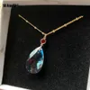 سلاسل الخيوط تعوي القلعة المستوحاة من القلعة Hauru Hauru Blue Austria Crystal Anime Cosplay Jewelry Howl 230731