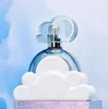 Desodorante 5a perfume para mulher azul perfume spray 100ml branco forma de nuvem ariana eau de parfum encantador grande adorável dos desenhos animados fragrância última