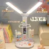 Table Lamps Stepless Dimmable Reading Desk Light USB Power Touch Switch 3color Changeable LED Lamp Study Dormitory Bedroom