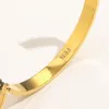 Designer F Bracciale Bracciale Gold Sier Tasted Women Gift inossidabile acciaio JE E9D