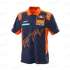 Herenpolo's Nieuwe 2024 F1 Moto Racing Factory Team Zomer Herenpoloshirt met korte mouwen Wielrenshirt Sneldrogend Casual Ademend poloshirt