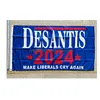 Banner Vlaggen Nieuwste Ontwerp 3X5 Voeten 100D Polyester Ron Desantis Vlag 90X150Cm Huis Tuin Decoraties Voor ons Presidentsverkiezingen D Dhjol