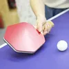 Racchette da ping pong Cybershape Legno di alta qualità Lama manuale FL CS Impugnatura Tavola da ping pong esagonale per giocatori offensivi Competizione 230801