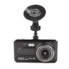 4 сенсорный экран Car DVR 1080p Driving Dashcam 2CH Video Comamer