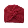 Breda Brim Hats Bucket Women's Sticked Turban Hat Böhmen Cashmere Cross Wrap Head Lndian Wool Bonnet Turbante Cap 230801