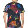 Koszulki męskie Tshirt dla mężczyzn in the Stars Soft Summer Tee Cienka koszula Wysoka jakość puszysta