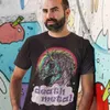 Erkek Tişörtleri Zombi Unicorn Tişört Tişörtü Zombi Unicorn Death Metal T-Shirt Adam Komik Tee Giriş Grafik Plajı Büyük Tshirt J230731