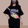 Camisetas de hombre Camiseta de manga corta de moda de algodón puro 2023 Nuevo estilo de verano Viene con bolso de hombro Versión coreana suelta Pareja Harajuku J230731