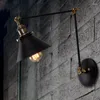 Wandleuchte BDBQBL Nordeuropa Vintage Lampen faltbare Stablichter Originalität Industrie Wandlampe Schlafzimmerleuchte