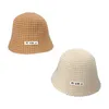 Designer Womens Eimer Hut Luxus Casquette Streifenstreifenhüte im Freien warme Fischerei Frühling Herbst Weiß gestricktes Hut mehrfarbig