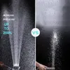 Badrum duschhuvuden LED duschhuvud högt tryck anjonfilter vattenbesparande duschhuvud temperaturkontroll färgglada lätt handhållen stor regn dusch 230731