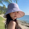 Szerokie brzegowe czapki modne czapki rybaków bownot dla kobiet lato UV Ochrona Sun Hat Outdoor Female Beach Cap Busder Panama