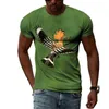 Heren T Shirts Heren T-shirts Voor Mannen Kleding Oversized Pauw Grafische T-shirt 3D Gedrukt Zomer Casual Korte mouw Mode Tops