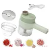 Baking Pastry Tools 1Pcs Electric Garlic Chopper Mini Food For Baby Blender Cordless Masher Portable Press Y3A3 Drop Delivery Home Dh7Tc