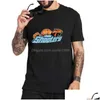 Camisetas para hombre Trapstar Camiseta de manga corta con estampado de chenilla Chándal Algodón negro London Streetwear S-2Xl Drop Delivery Dhm6T