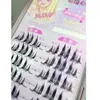 False Eyelashes Manga Lashes Natural Eyelash Clusters Thick Look DIY Cluster Extensions