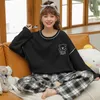 designer Pajamas women sets for womens outfits two piece set women designer pants Spring Autumn Long Sleeve Cotton Set Loose fitting Multiple options Home clothing