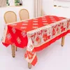 Nappe De Table Nappe De Noël Nappe De Luxe Santa Party Table À Manger Couverture Nappe De Mariage Couverture Maison Antimanchas R230801