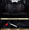 مقاعد السيارة الجلدية أغطية مقعد عالمي للسيارة لـ LEXUS RX300 RX350 NX200 ES350 ES300 IX250 LS460 GS350 GX460 LX470 Auto Accessories تصميم X0801