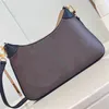 Damen Freizeit Braune alte Blumentaschen Designer Schultern Tasche Dame Schnalle Handtasche Hochwertige Kette Umhängetaschen Clutch Totes Hobo Geldbörsen Brieftasche Großhandel