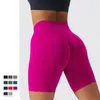 Damesshort Naadloos fietsen Hardlopen Sporttights Dames Gym Training en trainingsoutfit Push-up fitness Korte legging Sportkleding