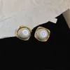 dangle earrings Kaitin Fantasy Pearl Round for Women French Vintage Stud汎用性の高い高級気質女性ジュエリー