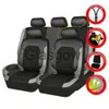 Seggiolini auto Coprisedili impermeabili Coprisedili in pelle PU per auto Airbag universale Compatibile Protezione sedili auto Accessori interni Adatta alla maggior parte delle auto x0801