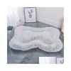 Chat Lits Meubles Style Chien Lit Rosette Os Épais Super Doux Pet Pad En Peluche Grand Petit Tapis Produit Accessoires Drop Delivery Hom Dhxza