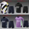 23/24 Terzil Setleri Gerçek Madrids Trailtsuit Set Kısa Kollu Şort Çocuk Futbol Kiti Chandal Futbol Survetement Madrides Eğitim Takım Futbol Forması