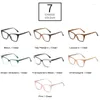 Sonnenbrille TR90 Cat Eye Frauen Brillengestell Mode Klare Anti-Blaulicht-Brille Retro-Frühlingsscharnier Männer Optische