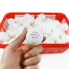 Table Tennis Balls Huieson 30 50 100 Pcs 3 Star 40mm 28g White Orange English Material Ping Pong ABS Training 230801