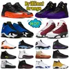 Designer Jumpman 13S Basketball Shoes Men 13 High Court Purple Black Del Sol Red Flint French Brave Laney 14 Brilliant Orange 12s Cherry Mens Trainers Sneakers