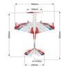 航空機modle qidi550 RC平面2 4Gリモートコントロールブラシレスモーター3Dスタントグライダーエップフォーム飛行飛行機おもちゃ大人230801