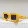 2023 luxury designer sunglasses New Luo Yijia Bread Inflatable Box Net Red Same style Sunglasses Women LW40098