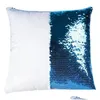 Christmas Decorations 12 Colors Sequins Mermaid Pillow Case Cushion Sublimation Magic Blank Cases Transfer Printing Diy Personalized Dh1Xd