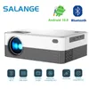 Smart Projectors Salange P35 Android 10 Projector WIFI Portable MINI Video Beamer Smart TV 1280*720dpi for Game Movie Home Cinema 1080P 4K Video 230731