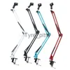 MP3/4 Docks Cradles Extendable Recording Microphone Holder with Mic Clip Table Mounting Clamp Capacitor wheat stand x0731