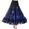 Stage Wear Meqeiss 2023 Ballroom Dance Costumes Performance Modern Standard Tango Waltz Party Kirts Practice SequinSkirt