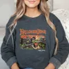 Bluzy bluzy bluzy damskie Retro Halloweentown 1998 Crewneck bluza Halloweenowa koszula zabawny imprezowy sweter jesienne dynia