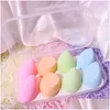 Inne produkty zdrowotne Makeup Blender Sponge Sponge z magazynowaniem Fundamentu Pudełka narzędzie Kobiety makijaż gąbka korektora dhlmk