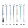 PACIFIER HOLDER CLIPS# SILE Baby Clips Anti-Drop Chain Soother Holder Tinging Bead Nipple Holders Spädbarn Chewable Toys YFA3006 Drop DH4U7