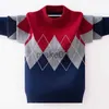 سترة كارديجان للأطفال الخريف الشتاء Pullover Boys kebhated sweettents darm fashion tops 6 8 10 12 ends