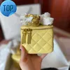 Channel Bag Designer Famous Box Bags Adjustable Shoulder Strap Quilted Cross Body Mini Genuine Leather Top Quality Cosmetic Vanity HandbagsEE