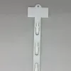 L782mm Plastic PP Retail Supplies Hanging Merchandise Clips Strips W19mm Products Display for Supermarket Store Promotion LL