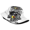 Basker Chopper American Classic Funny Forests Wheels Club Motorcykel 16 Foldbar Panama Bucket Hat Cap