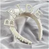 Andere Event Party Supplies Braut Perle Krone Stirnband Hochzeit Brautdusche Dekoration To Be Haarbänder P O Requisiten Bachelorette Henne Dhfqq